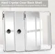 OnePlus Pad Hoes Book Case Sleep/Wake met Pen Houder Clear Zilver afbeelding 7