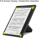 Kobo Elipsa 2E Hoes Origami Book Case met Standaard Zwart afbeelding 4