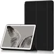Google Pixel Tablet Hoes Tri-Fold Book Case met Standaard Zwart afbeelding 11