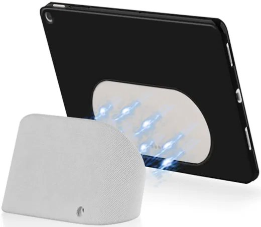 Google Pixel Tablet Hoes Tri-Fold Book Case met Standaard Zwart afbeelding 3