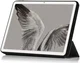Google Pixel Tablet Hoes Tri-Fold Book Case met Standaard Zwart afbeelding 9