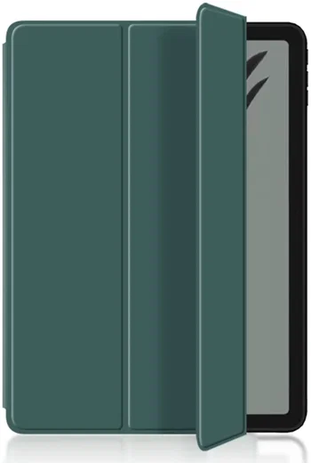 Google Pixel Tablet Hoes Tri-Fold Book Case met Standaard Groen afbeelding 2