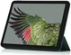 Google Pixel Tablet Hoes Tri-Fold Book Case met Standaard Groen afbeelding 5