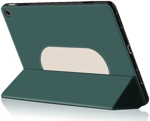 Google Pixel Tablet Hoes Tri-Fold Book Case met Standaard Groen afbeelding 6