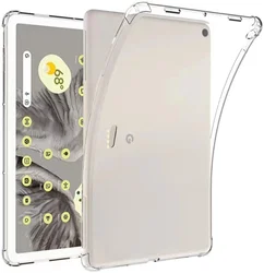Google Pixel Tablet Hoes Schokbestendige TPU Back Cover Transparant afbeelding