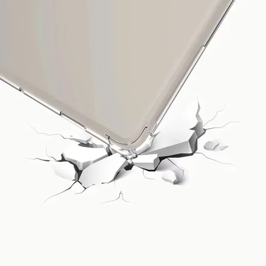 Google Pixel Tablet Hoes Schokbestendige TPU Back Cover Transparant afbeelding 3