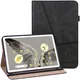 Google Pixel Tablet Hoes Portemonnee Book Case met Standaard Zwart