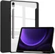 Samsung Tab S10 Lite / S10 FE / S9 (FE) Hoes Tri-Fold Book Case Kunstleer Zwart