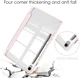 Samsung Tab S10 Lite / S10 FE / S9 (FE) Hoes Tri-Fold Book Case Kunstleer Roze afbeelding 2