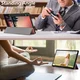 Samsung Tab S10 Lite / S10 FE / S9 (FE) Hoes Book Case Standaard Nightfall Print afbeelding 10