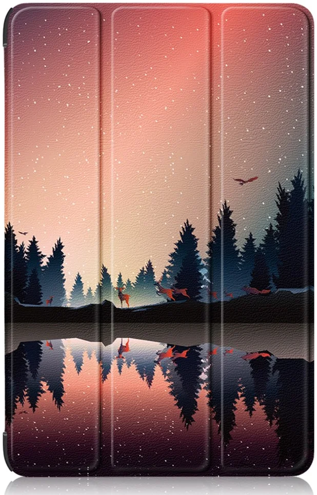 Samsung Tab S10 Lite / S10 FE / S9 (FE) Hoes Book Case Standaard Nightfall Print afbeelding 11