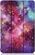 Samsung Tab S10 Lite / S10 FE / S9 (FE) Hoes Book Case Standaard Galaxy Print afbeelding 11
