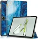 OnePlus Pad Go / Oppo Pad Neo / Air 2 Hoes Tri-Fold Book Case Wave Print afbeelding 1