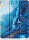 OnePlus Pad Go / Oppo Pad Neo / Air 2 Hoes Tri-Fold Book Case Wave Print afbeelding 2