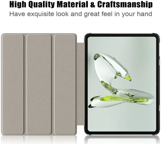 OnePlus Pad Go / Oppo Pad Neo / Air 2 Hoes Tri-Fold Book Case Wave Print afbeelding 8