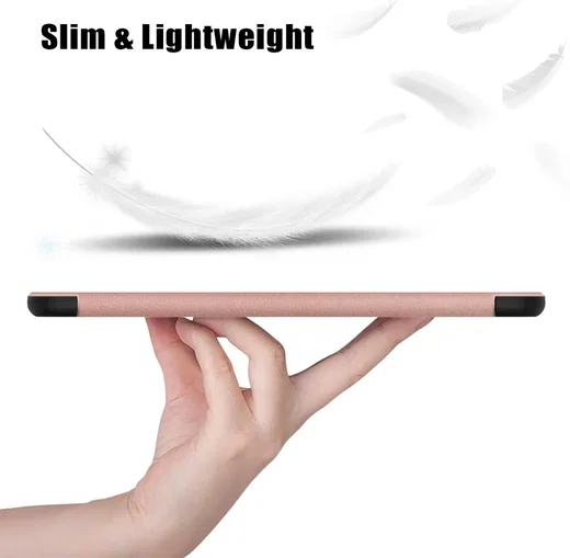 OnePlus Pad Go / Oppo Pad Neo / Air 2 Hoes Tri-Fold Book Case Roze Goud afbeelding 10