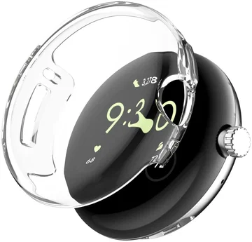 Google Pixel Watch 2 / Watch Pixel Hoesje Full Protect TPU Transparant
