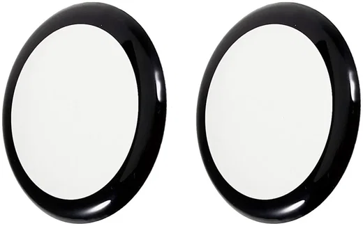 Google Pixel Watch 2/Pixel Watch Screen Protector Full Cover Zwart 2-Pack afbeelding 2