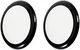 Google Pixel Watch 2/Pixel Watch Screen Protector Full Cover Zwart 2-Pack afbeelding 2