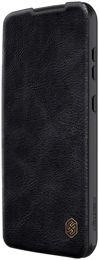 Nillkin Qin Leather Samsung Galaxy A35 Hoesje Book Case Zwart afbeelding 8
