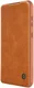 Nillkin Qin Leather Samsung Galaxy A35 Hoesje Book Case Bruin afbeelding 8