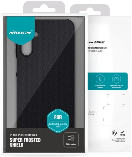 Nillkin Super Frosted Shield Samsung Galaxy A25 Hoesje Zwart afbeelding 9