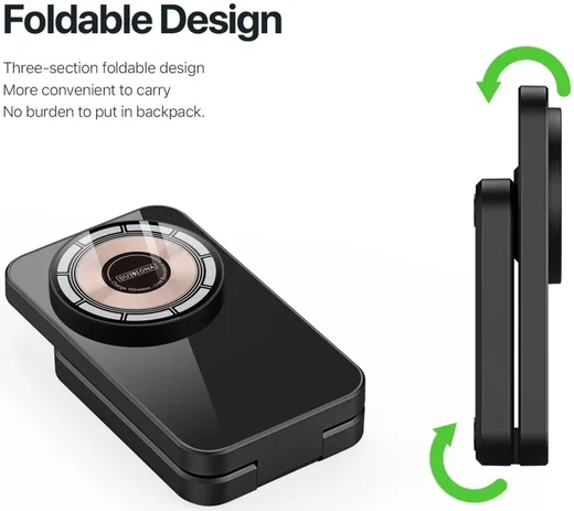 Duzzona 3-in-1 MagSafe Oplader iPhone/AirPods (Pro)/Apple Watch Zwart afbeelding 8