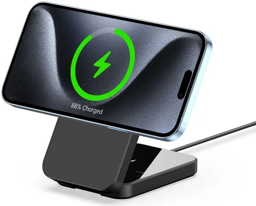 Duzzona 3-in-1 MagSafe Oplader iPhone/AirPods (Pro)/Apple Watch Zwart afbeelding 2