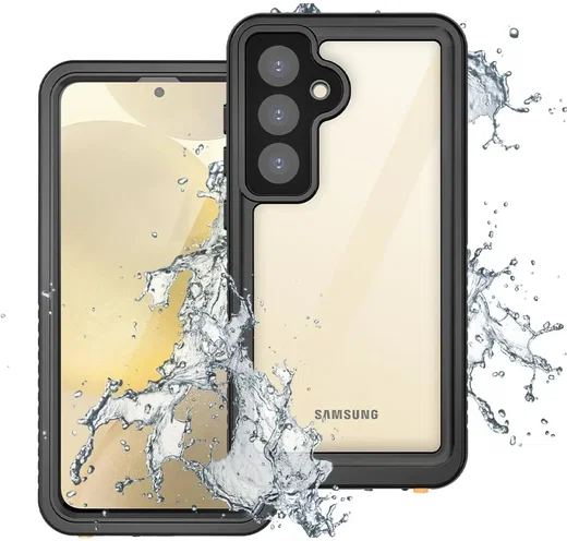 Armor-X Samsung Galaxy S24 Plus Waterdicht Hoesje Schokbestendig Zwart afbeelding 1