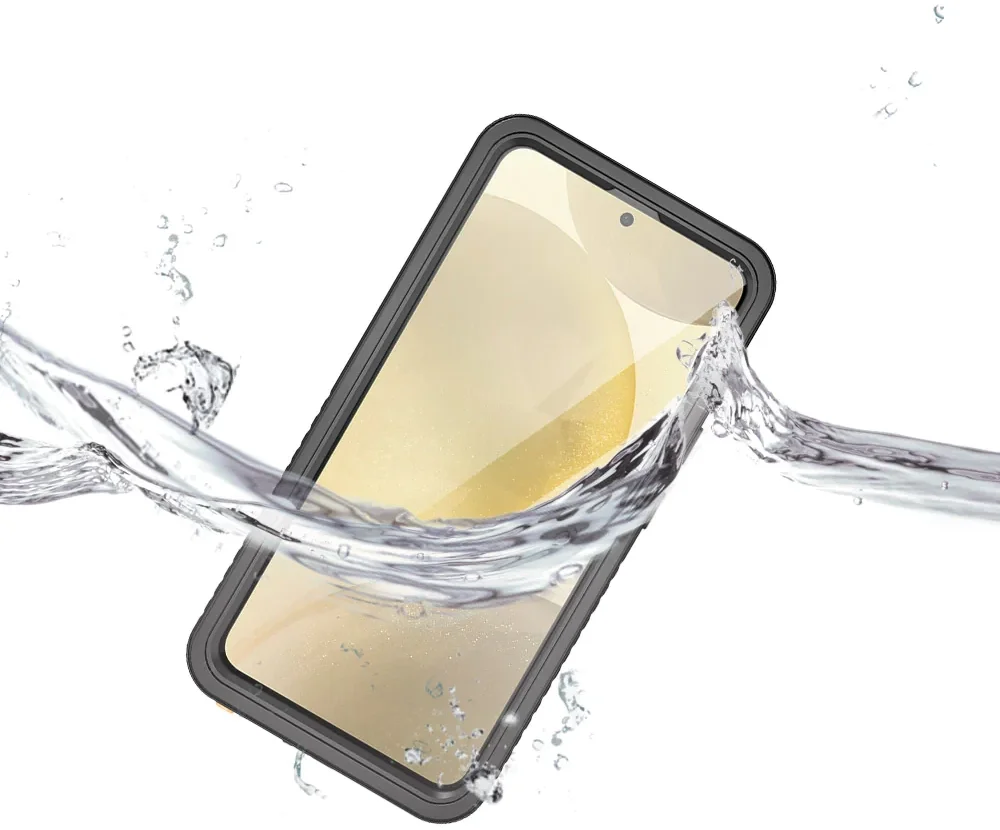 Armor-X Samsung Galaxy S24 Plus Waterdicht Hoesje Schokbestendig Zwart afbeelding 2