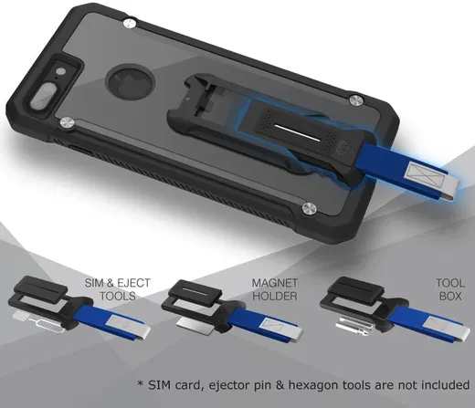 Armor X BX-Series Samsung Galaxy S24 Plus Robuust Hoesje Transparant afbeelding 10