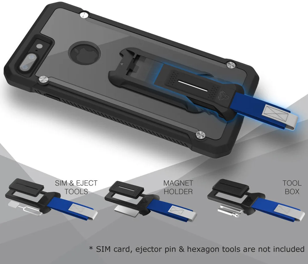 Armor X BX-Series Samsung Galaxy S24 Ultra Robuust Hoesje Transparant afbeelding 10