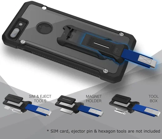Armor X BX-Series Samsung Galaxy S24 Ultra Robuust Hoesje Transparant afbeelding 10