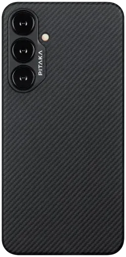 PITAKA MagEZ 4 Samsung Galaxy S24 Plus Hoesje 600D Dun MagSafe Zwart afbeelding 1