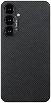 PITAKA MagEZ 4 Samsung Galaxy S24 Plus Hoesje 600D Dun MagSafe Zwart