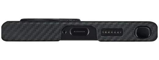 PITAKA MagEZ 4 Samsung Galaxy S24 Ultra Hoesje 600D Dun MagSafe Zwart afbeelding 7