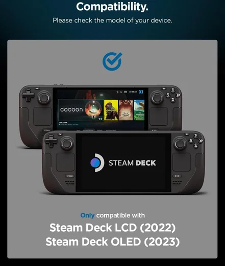 Spigen EZ Fit GLAS.tR Steam Deck OLED (2023) / Deck LCD (2022) Screen Protector afbeelding 4