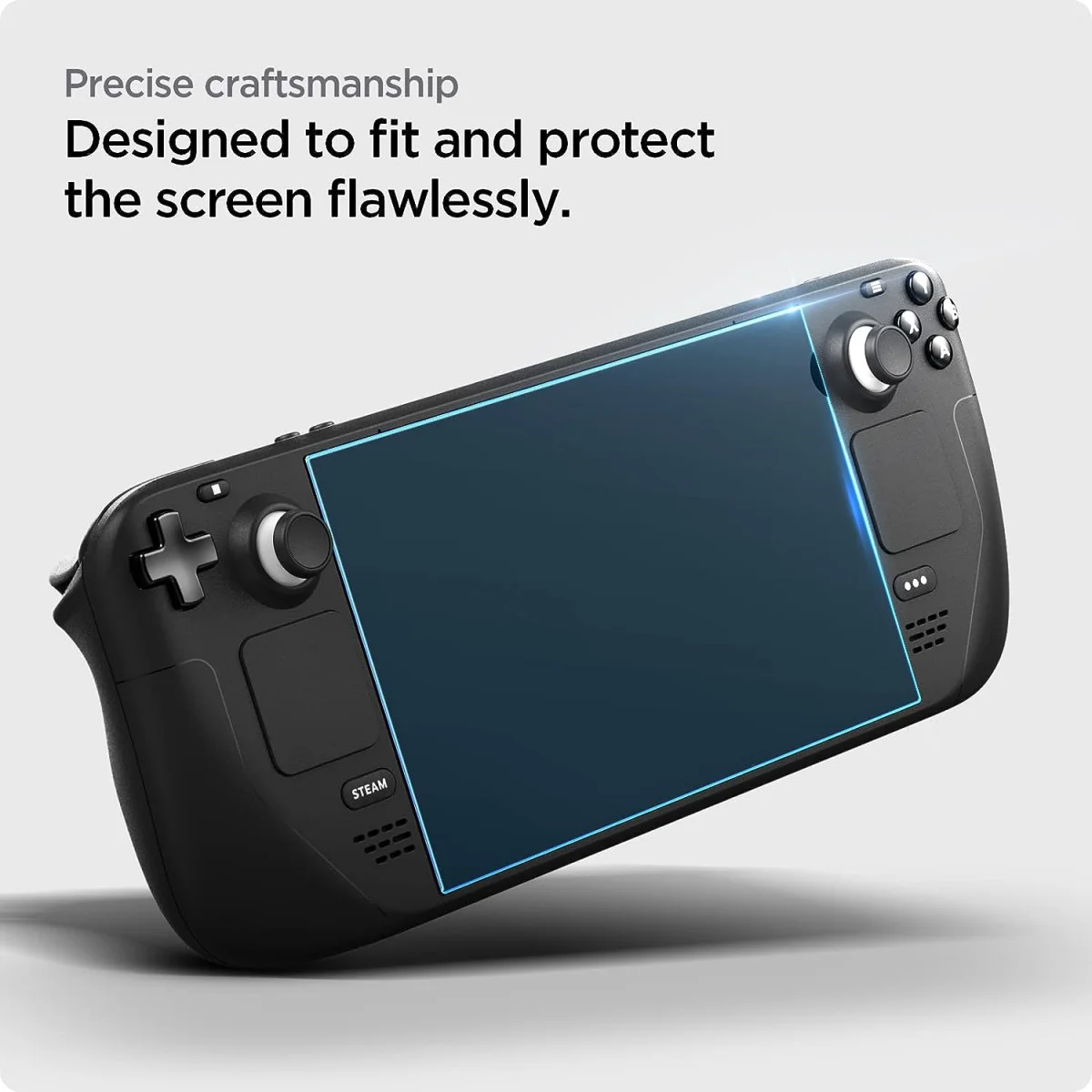 Spigen EZ Fit GLAS.tR Steam Deck OLED (2023) / Deck LCD (2022) Screen Protector afbeelding 7