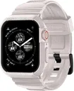 Spigen Rugged Armor Pro - Apple Watch 45MM / 44MM Hoesje en Bandje - Beige