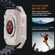 Spigen Rugged Armor - Apple Watch Ultra 3/2/1 Hoesje - Bumper Case Beige afbeelding 4
