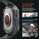 Spigen Rugged Armor - Apple Watch Ultra 3/2/1 - Hoesje en Bandje - Grijs afbeelding 3