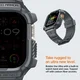 Spigen Rugged Armor - Apple Watch Ultra 3/2/1 - Hoesje en Bandje - Grijs afbeelding 4