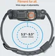 Spigen Rugged Armor - Apple Watch Ultra 3/2/1 - Hoesje en Bandje - Grijs afbeelding 9