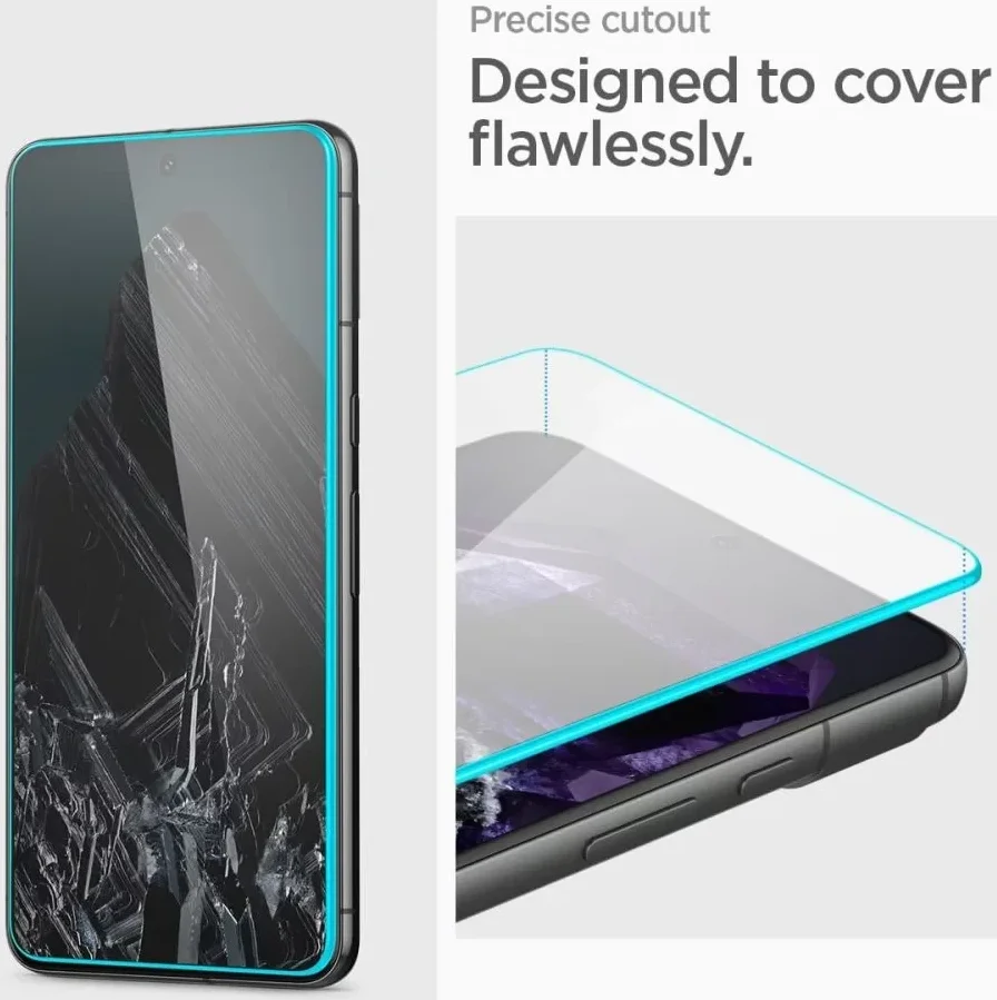 Spigen AlignMaster Google Pixel 8 Pro Tempered Glass (2-Pack) afbeelding 4