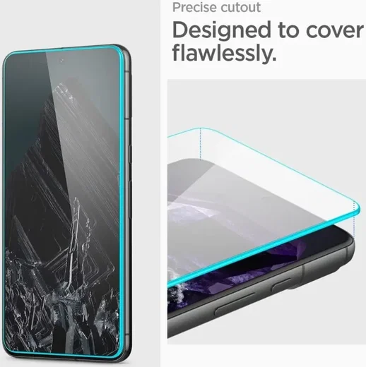 Spigen AlignMaster Google Pixel 8 Pro Tempered Glass (2-Pack) afbeelding 4