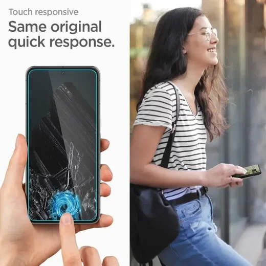 Spigen AlignMaster Google Pixel 8 Pro Tempered Glass (2-Pack) afbeelding 7