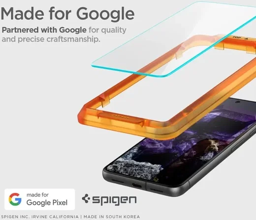 Spigen AlignMaster Google Pixel 8 Tempered Glass (2-Pack) afbeelding 4