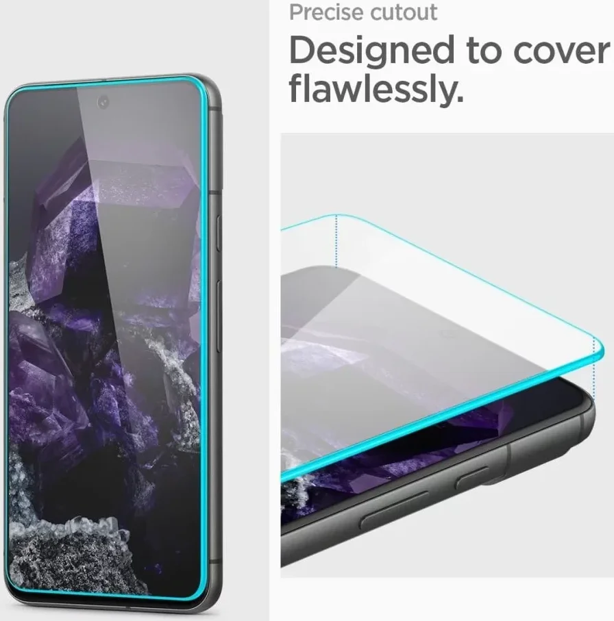 Spigen AlignMaster Google Pixel 8 Tempered Glass (2-Pack) afbeelding 5