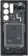 Spigen Ultra Hybrid Zero One Samsung Galaxy S24 Ultra Hoesje Zwart afbeelding 7