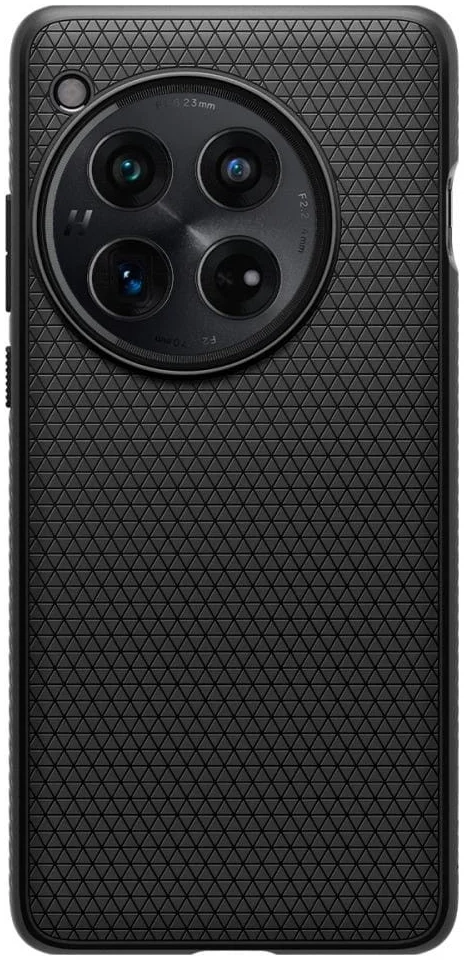 Spigen Liquid Air OnePlus 12 Hoesje Back Cover Matte Zwart afbeelding 2